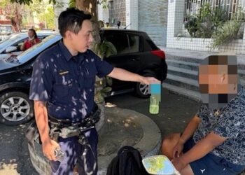 眼尖警神救援　協助中暑民眾緩解身體不適