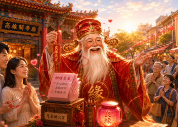 高雄武廟裡的月老超時工作 牽紅線也拚商圈 7 高雄武廟裡的月老超時工作 牽紅線也拚商圈