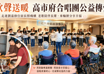 歌聲送暖 高市府聲樂合唱團走進長照機構公益傳愛 15 歌聲送暖 高市府聲樂合唱團走進長照機構公益傳愛