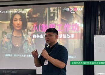 侯韋光博士翻轉AI教學　讓每個人快速上手成為數位故事主角