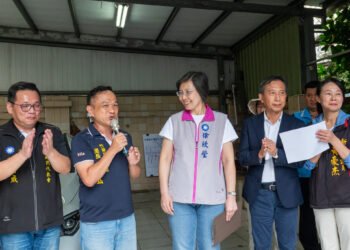 竹東社區30年老舊管線頻漏水　徐欣瑩等立委成功爭取汰換　保障用水安全