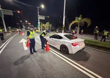 暑假最強掃蕩!嘉警7月已查獲酒毒駕38件 第三度結合保五封城路檢 7 暑假最強掃蕩!嘉警7月已查獲酒毒駕38件 第三度結合保五封城路檢
