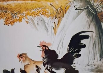 資深水墨教師廖述麟師生聯展