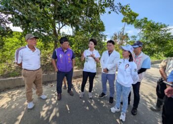 陳亭妃會勘關廟防汛道路淹水　要求短中長期並進　個個擊破解決地方淹水問題