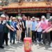 南投指南宮城隍爺聖誕遶境祈安　許縣長點起馬炮祈福