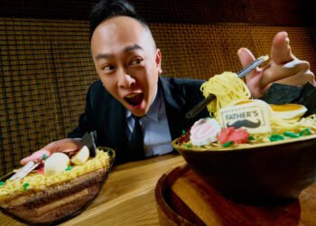 台南晶英端出創意「爸氣呷麵」 榮登最有「麵」子的父親節蛋糕