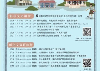 2026彰化古蹟日「蹟動彰化.發現奇蹟」系列活動 即日起開放報名! 邀您一同穿越時光 暢遊文化資產彰化 6 2026彰化古蹟日「蹟動彰化.發現奇蹟」系列活動 即日起開放報名! 邀您一同穿越時光 暢遊文化資產彰化