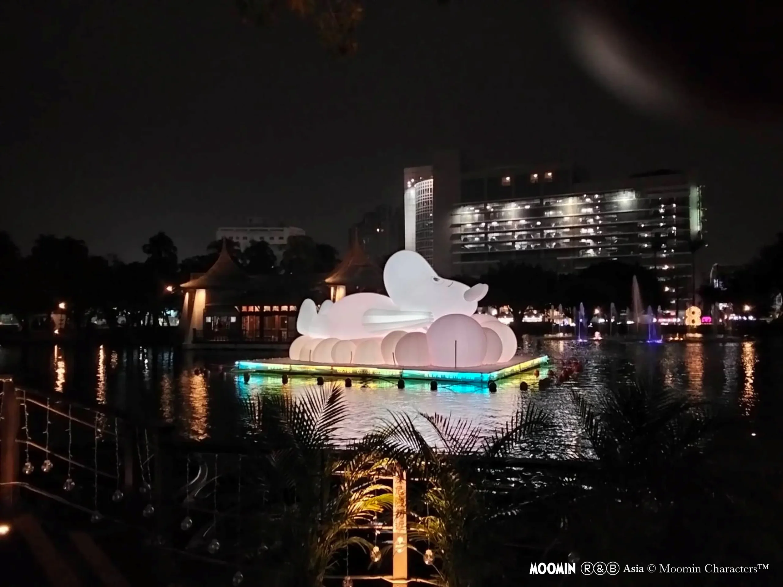 周末搶好禮快到台中公園　拍姆明、拿提燈、再享划船加碼