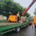 高雄豪雨積淹水 盧市長指示即刻馳援 中市27台抽水機具今南下救災 15 高雄豪雨積淹水 盧市長指示即刻馳援 中市27台抽水機具今南下救災