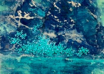 靜觀璀璨 彩韻迴廊 陳明莉膠彩創作展中市中山地政藝文走廊登場 10 靜觀璀璨 彩韻迴廊 陳明莉膠彩創作展中市中山地政藝文走廊登場