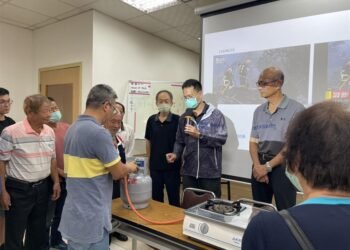 從換裝到檢查　彰化縣消防局攜手瓦斯業者守護用氣安全