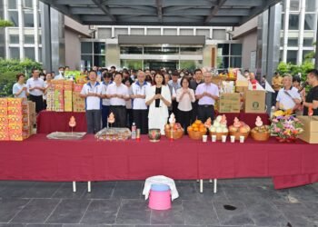 慶讚中元縣府普度　許縣長主祭祈安消災