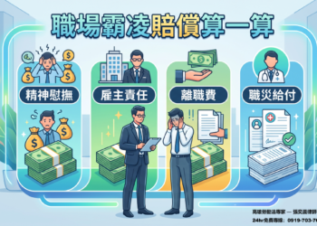 職場霸凌能賠多少?勞動法權威拆成4層算給你看 5 職場霸凌能賠多少?勞動法權威拆成4層算給你看