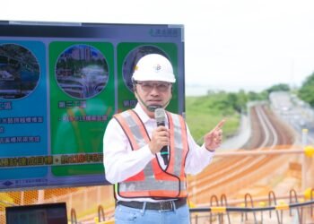 視察淡北道路工程進度　侯友宜：目標118年6月主線通車