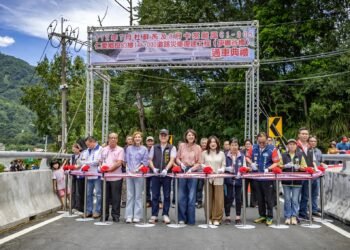 仁愛鄉伊娜谷橋　通車啟用