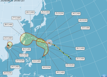 南台灣雨彈炸不停　沙德爾恐增強強颱　氣象署曝最新路徑
