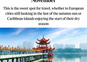 英國《泰晤士報》點名推薦　高雄成全臺唯一入選　 11月值得造訪旅遊城市