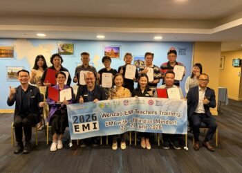 文藻跨域教師赴星培訓　精進EMI全英語教學力