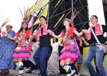 歡慶原住民族日 蔣萬安喊「TALOMA」讓族人在台北安心築夢 9 歡慶原住民族日 蔣萬安喊「TALOMA」讓族人在台北安心築夢