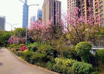 職人精心打造　象山腳下暗藏英倫花徑