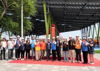 湖口達生路人行道動土典禮　徐欣瑩辦公室：中央地方合作實現人本交通