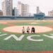 新竹棒球場改善工程完工驗收　高虹安偕「職棒雙將」現場視察