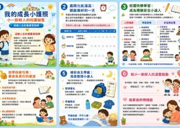 小一新生必備！北市推「成長小護照」 四大情境教孩子獨立自理