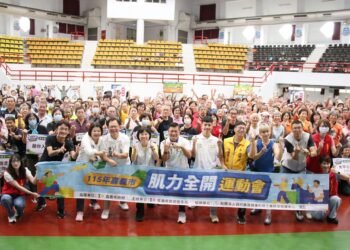 平均71.4歲照樣拚！嘉市300銀髮勇士不畏風雨　「肌力全開」展現不老戰力