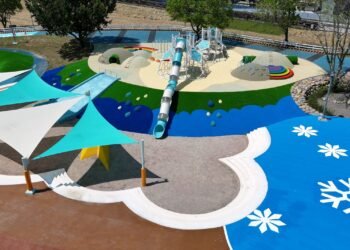 玩水、溜小孩、看夕陽一次滿足!古亭河濱公園新遊戲場開箱 5 玩水、溜小孩、看夕陽一次滿足!古亭河濱公園新遊戲場開箱